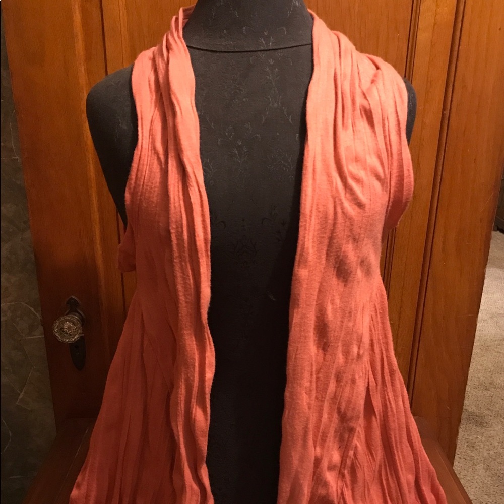 Maurice's peach vest